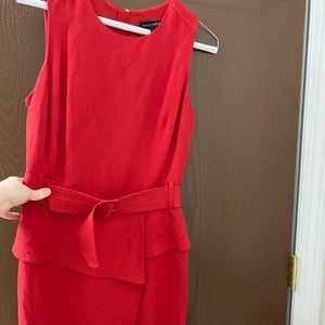 Banana Republic Red Dress
